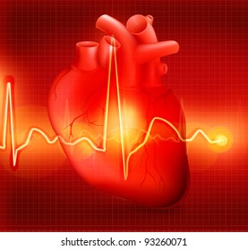 Heart Cardiogram, Bitmap Copy