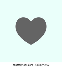 Heart Icon. Elements Of Geometric Figures Illustration Icon. Signs And Symbols Can Be Used For Web, Logo, Mobile App, UI, UX