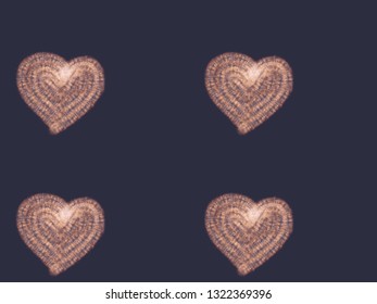 Heart image pattern seamless, Repeating design with texture and background