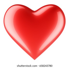 Heart Shape 3d Illustration 