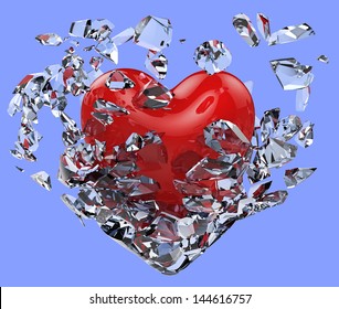 Heart Shattered The Icy Fetters