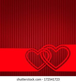 Hearts background