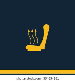 Heated Seat Icon Stock Vector (Royalty Free) 539193283 | Shutterstock