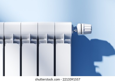 Heating Radiator Temperature Controller Warm House Stock Illustration ...