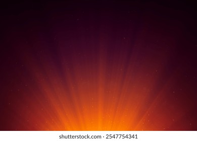 Heavenly Light Rays and Shine Background.