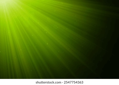 Heavenly Light Rays and Shine Background.