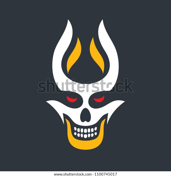 Hell Devil Sign Stock Illustration 1100745017