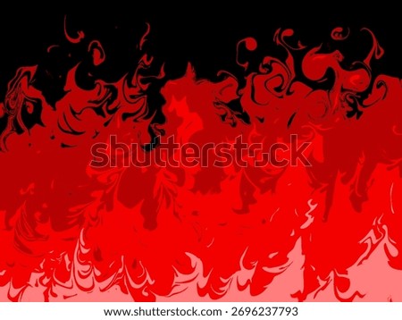 hell fire illustration 4K background 