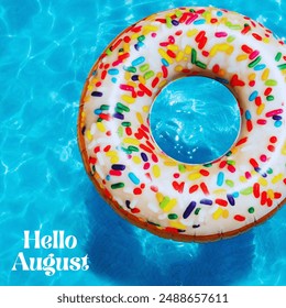 Hello August, Welcome, Summer, Vacation,  - Powered by Shutterstock