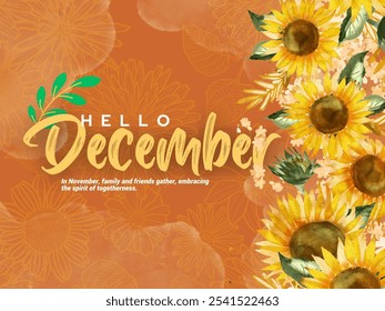 Hello December – Embrace the Beauty of Winter Blooms - Powered by Shutterstock