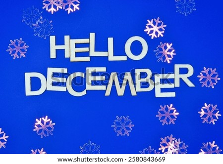 hello december write - hello december background 