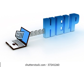help concept