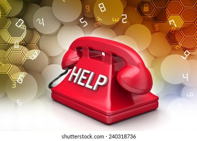 Help desk concept 