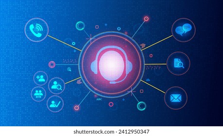 Help Desk Software - Help Desk Solutions - Software Systems Designed to Manage and Resolve Customer Support Queries - Conceptual Illustration - Powered by Shutterstock