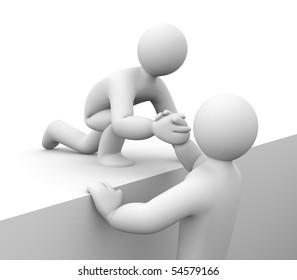 Helping Hand Stock Illustration 52629151