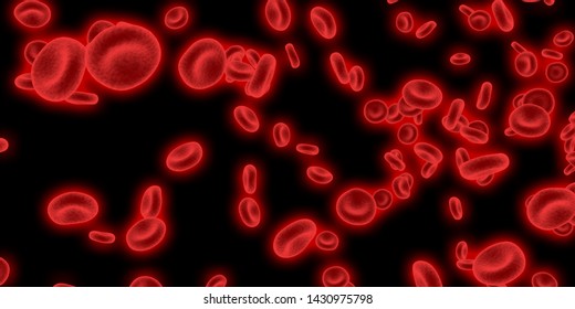 Hemorheology Or Haemorheology And Blood Viscosity 3D Render