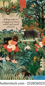 Henri Rousseau cita la