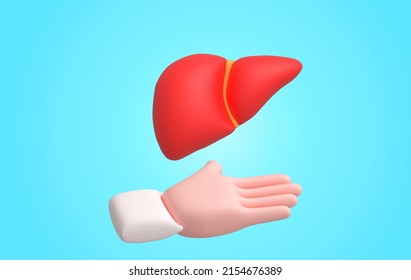 Hepatitis c virus with human liver 3d render.Doctor hands holding donation liver.Medical health.Healthcare injection hepatitis.family vaccination, hepatitis liver cancer world health day.child kid. - Powered by Shutterstock