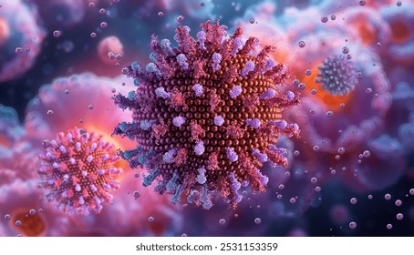 Hepatitis virus, types B, C, D. Liver infection with jaundice, liver inflammation, cirrhosis, tumor, cancer. Fatigue, pain symptoms. Hepatitis disease: chronic, acute cases diagnosis, treatment. 3D