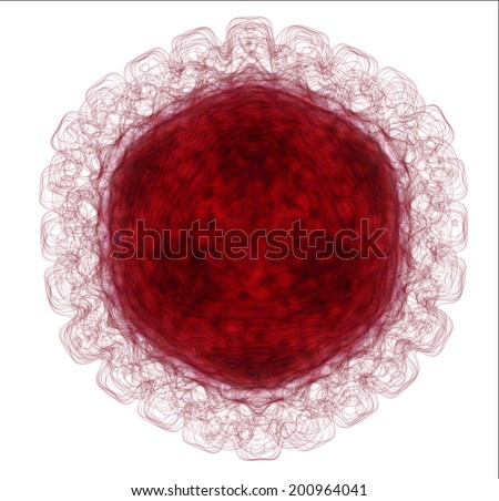 Herpes Simplex Virus 1 Hsv 1 Capsid Stockillustration 200964041