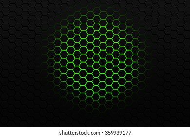 Hexagon abstract background