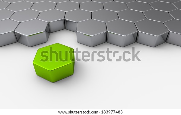 hexagon building blocks