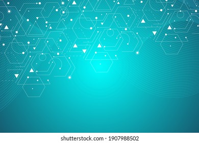 Hexagon Research Pattern」の画像、写真素材、ベクター画像