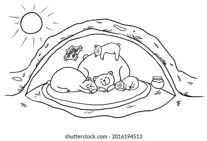 53  Hibernating Bear Coloring Pages  Free