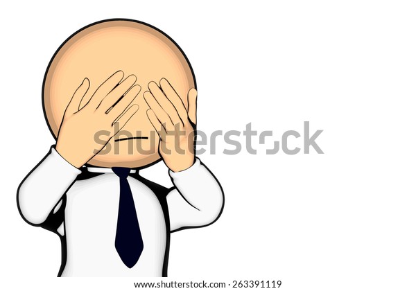 Hide Eyes Stock Illustration 263391119 Shutterstock