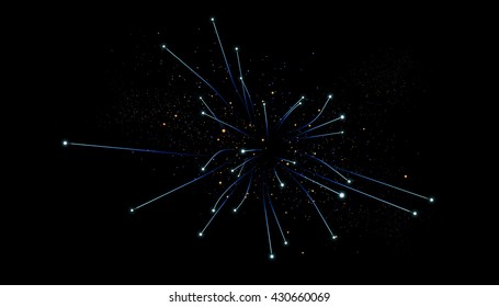 Higgs Boson  3d Illustration