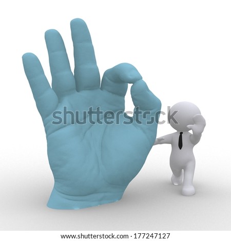 High Class rendered figure for perfect message transportation 