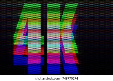 High Definition Television Illustration