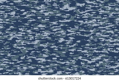 High Density US Navy Color Digital Camo Pattern