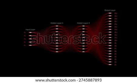 High Performance Artificial Neural Network Architecture with Expanded Multi Output Layer Representing Deep Learning Classification and Intelligent Decision System on Dark Background