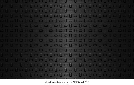 High quality of an abstract pattern artwork in grayscale. Black and white background.