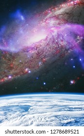High quality space background. Elements of this image furnished by NASA.