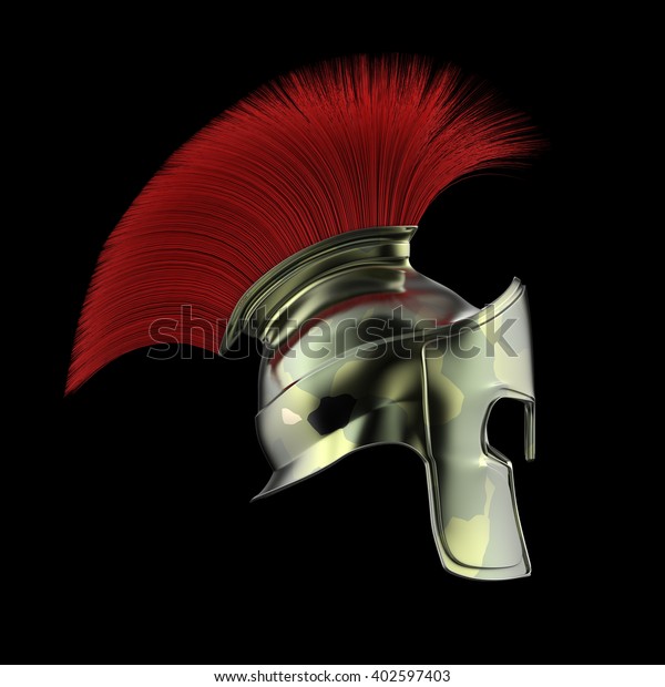 high quality spartan helmet, Greek roman warrior\
Gladiator, legionnaire heroic soldier, sports fan, 3d render\
isolated army camo