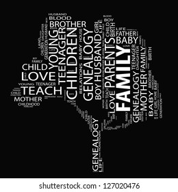 4,805 Family tree words Images, Stock Photos & Vectors | Shutterstock