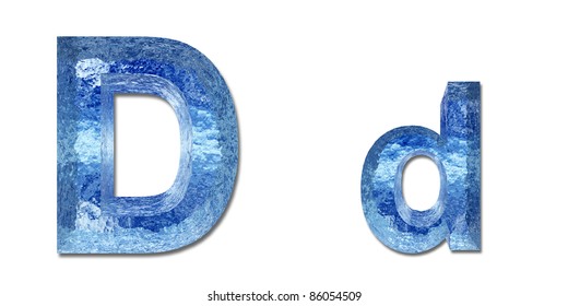 Ice letter d Images, Stock Photos & Vectors | Shutterstock