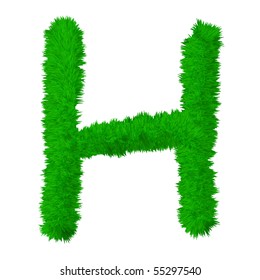 High Resolution Grass Font Isolated On Stock Illustration 55297540 ...