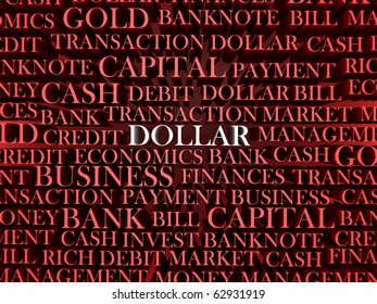 High resolution image.  3d rendered illustration.  Business text.