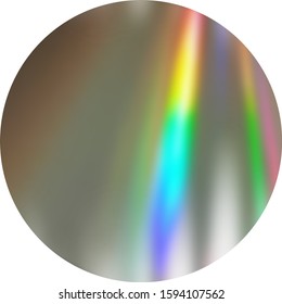 High Resolution Sticker With Holographic,Iridescent Texture. You Can Use Like A Overlay