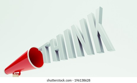 High Resolution Think Concept