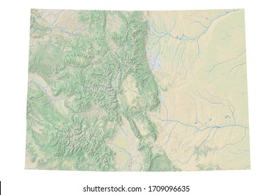 3d Topographic Map Of Colorado Us Elevation Map Images, Stock Photos & Vectors | Shutterstock