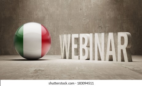 High Resolution Webinar Concept