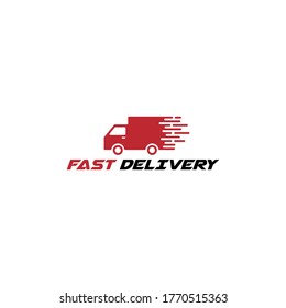 Fast Delivery Logo Template Design Vector Stock Vector (Royalty Free ...