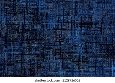 high tech abstract background or circuit board  A blue-green check pattern on a black screen.  For wallpapers, technology, electronics, banners, games, websites. - Powered by Shutterstock