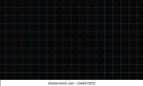 High Tech Grid Line Background. Abstract Wireframe Surface.