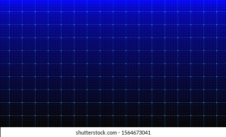 High Tech Grid Line Background. Abstract Wireframe Surface.