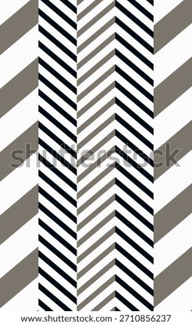 
A highly detailed,vertically oriented illustration showcasing several distinct, contiguous border patterns